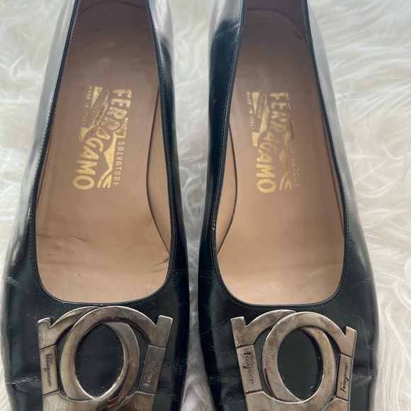 Ferragamo black Shoes Size 9 - Picture 3 of 8